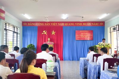 BỔ NHIỆM PHÓ HIỆU TRƯỞNG TRƯỜNG THPT SỐ 1 NGUYỄN TRƯỜNG TỘ: TĂNG NGUỒN LỰC LÃNH ĐẠO CHO CHUYỂN ĐỔI SỐ VÀ PHÁT TRIỂN BỀN VỮNG